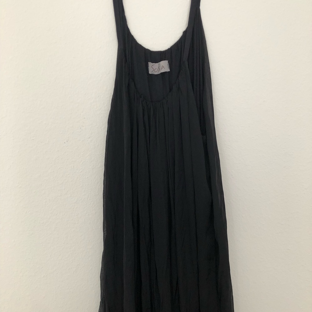 BOHO Sofia Black Maxi Dress